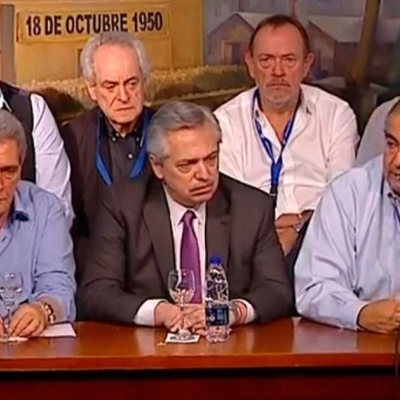 Fernández: "La CGT será parte del Gobierno a partir del 10 de diciembre" 
