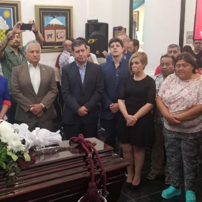 Último adiós a Homero Coronel Montes en la Legislatura
