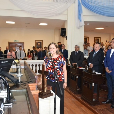 Tere Madera quedó tercera en la línea de sucesión del Poder Ejecutivo riojano