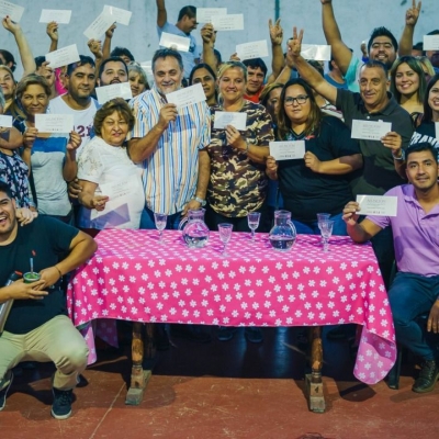 Puy Soria convocó a la comunidad a compartir la asunción de Quintela