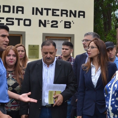 El gobernador Ricardo Quintela recorrió instalaciones del Servicio Penitenciario Provincial