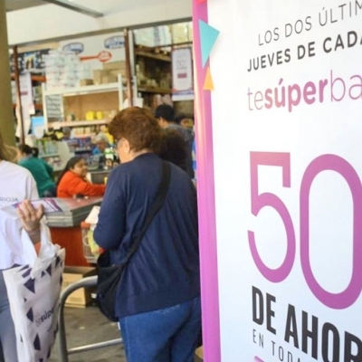 Constatan que no hubo aumentos de precios durante el "Te Súper Banco"