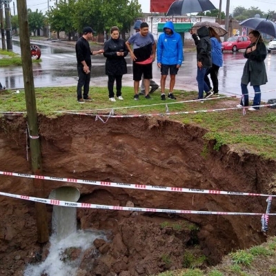 Alerta por inconvenientes de circulación en avenida 1 de Marzo
