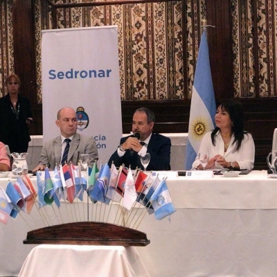 Andalor en la Asamblea del Consejo Federal de Drogas