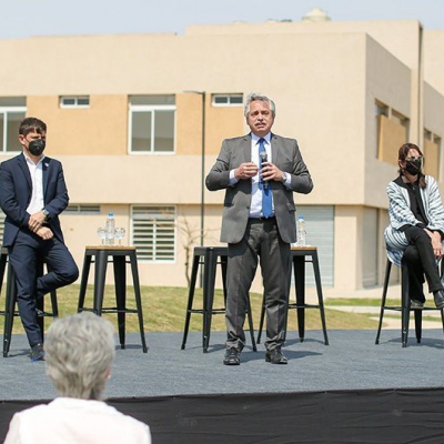 Alberto Fernández: “Tener un techo es un derecho que hace a la condición humana”