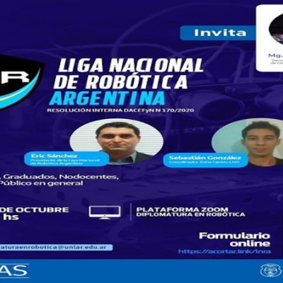 UNLaR presenta la Liga Nacional de Robótica Argentina
