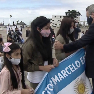Fernández, sobre el ARA San Juan: "Los 44 tripulantes están presentes en los corazones"