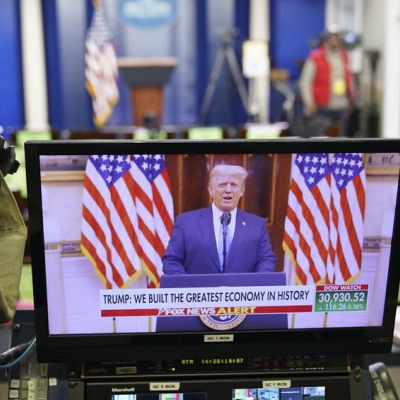 Trump se despide sin críticas y apunta a su legado: "El movimiento que creamos apenas comienza"