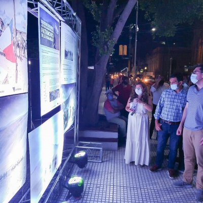 Inauguraron la muestra en homenaje a la Expedición Zelada Dávila Larrahona