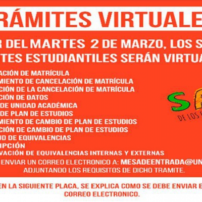 Estudiantes de la UNLaR podrán realizar sus trámites de manera virtual