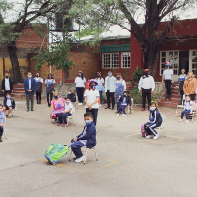 El Concejo acompaña la vuelta a clases presenciales en escuelas municipales