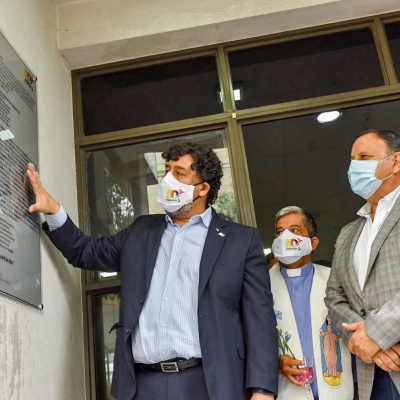 El gobernador Ricardo Quintela participó del acto del 50° aniversario de Copegraf