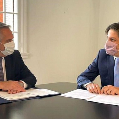 Fernández se reunió con Trotta para analizar la "presencialidad administrada" en los colegios
