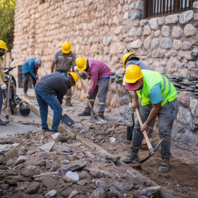 Se intervendrán 1800 metros de veredas en el casco céntrico