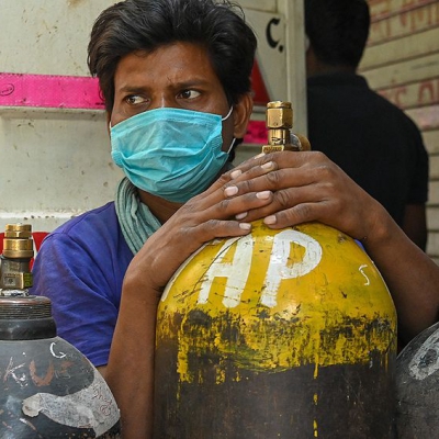 India registró la cifra más baja de casos en 45 días