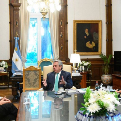 El Presidente recibió al jurista español Baltazar Garzón Real