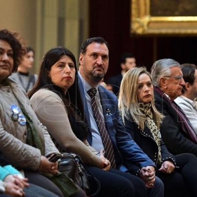 Familiares de marinos del ARA San Juan respaldaron al juez Bava