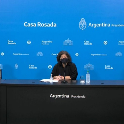 Vizzotti señaló que se produjo "un descenso en el número de casos" de Covid