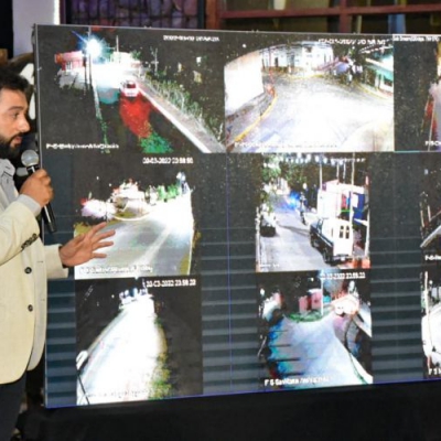 Inauguran y ponen en funcionamiento las cámaras de seguridad en Sanagasta