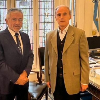 Molina y Julio Vitobello buscan soluciones para la provincia