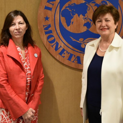 Georgieva calificó de "reunión productiva" al encuentro que mantuvo con Batakis