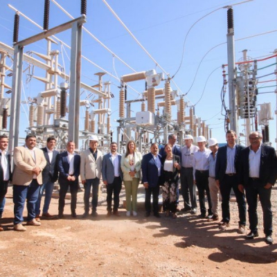 Quedó inaugurada la Estación Transformadora en Patquía que abastecerá a todo el Sur y Oeste provincial