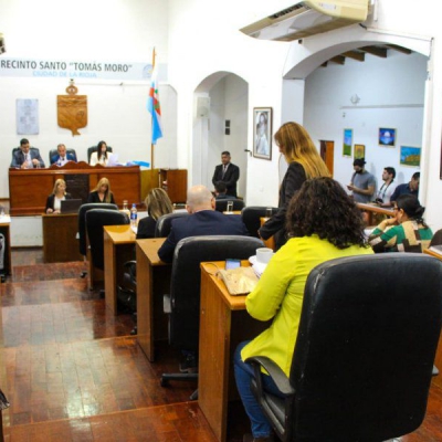 Convocaron a sesión especial del concejo deliberante