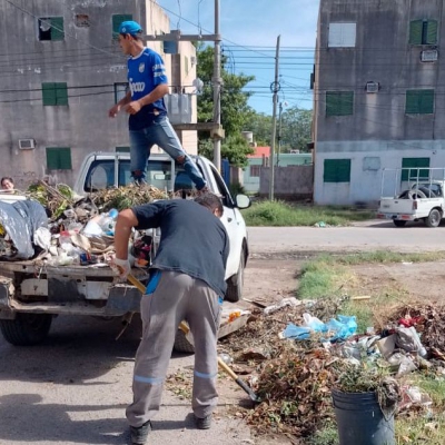 El Municipio denunció públicamente el vaciamiento de contenedores de basura
