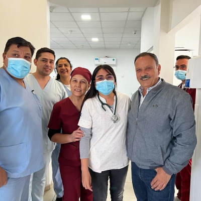 El Gobernador Ricardo Quintela fue dado de alta este martes