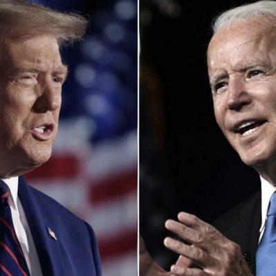 A un año de los comicios, Trump aventaja a Biden en cinco estados clave