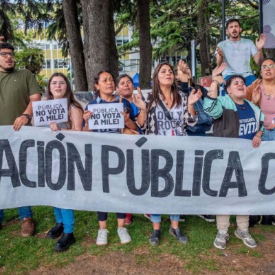 Universidades de todo el país defendieron la educación pública: "No al voucher"
