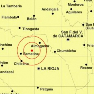 La Rioja tembló dos veces durante las primeras horas del jueves