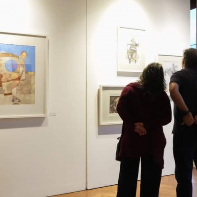 El Teatro Auditorium de Mar del Plata se colmó de riojanidad con la muestra de arte de "Fronteras Abiertas"