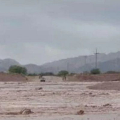 Temporal: Registran golpe de creciente en el Río de Angulo