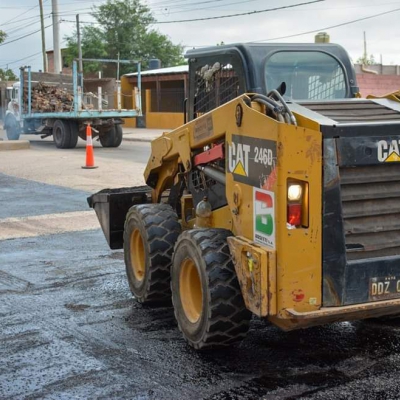El Municipio continúa con el operativo bacheo en la ciudad