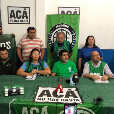 Desde ATE La Rioja rechazan los despidos arbitrarios en todo el país