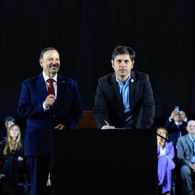 Quintela y Kicillof acordaron fortalecer la cooperación