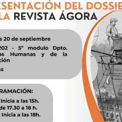 Presentarán el Dossier de la Revista Agora en las Jornadas de Filosofía Política