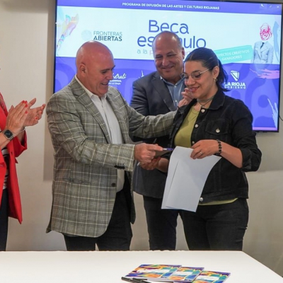 Se presentaron los proyectos ganadores de la Beca Estímulo Artístico 'Fronteras Abiertas'