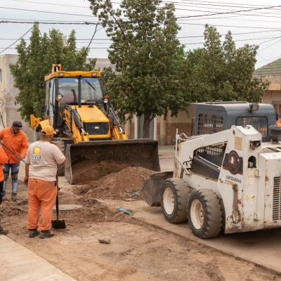 Avanzan obras de mejoramiento en Av. Santa Rosa
