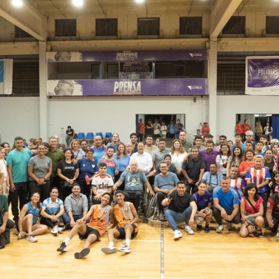 El Polideportivo Evita cuenta con mejores condiciones edilicias para las y los deportistas