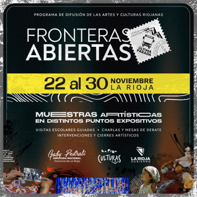 Este viernes inicia Última Parada de ”Fronteras Abiertas” en La Rioja