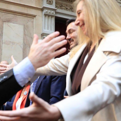 Karina no descarta ser candidata a senadora para quedar como reemplazo de Villarruel