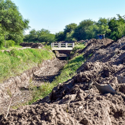 Chamical: Continúan trabajos de recuperación y encauce del río Tirante