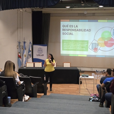 Brindaron capacitación sobre "Responsabilidad social y cambio climático"