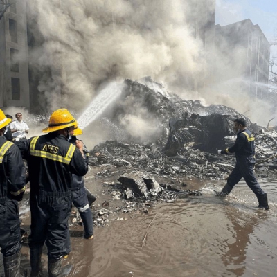 El accidente de aviación en India golpea al Reino Unido