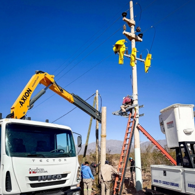 Avanza la conexión del primer parque solar en Pituil