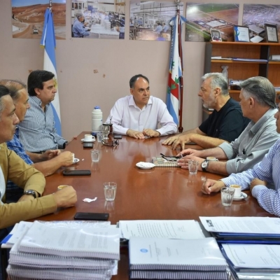 Galleguillo se reunió con  los referentes de UNIR