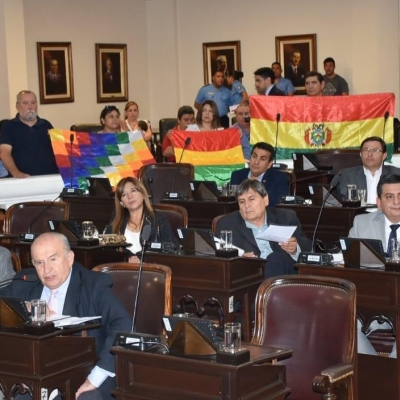 Diputados repudiaron en forma unánime el Golpe de Estado en Bolivia