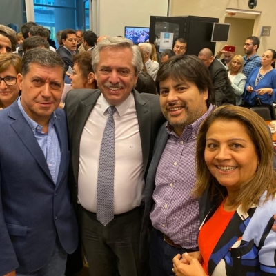 Sergio Casas participó de reunión del bloque de diputados nacionales del Frente de Todos